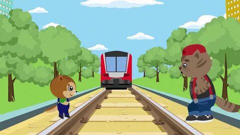 Видеоролик на железной дороге