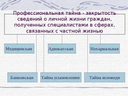 Профессиональной тайной