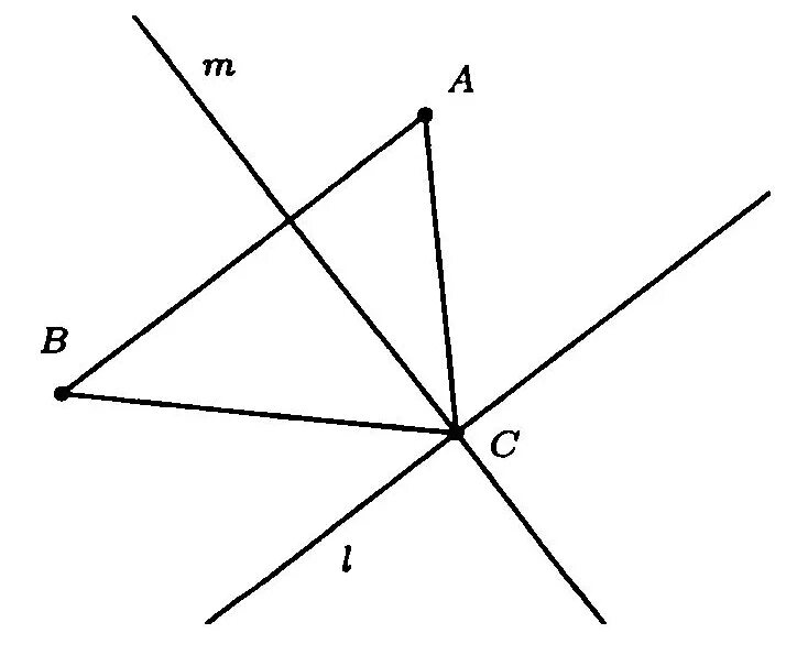 Начертите какой нибудь. Номер 1409 математика 6. Через вершины a, b и c проведите прямые a, b, c. параллельно l. Через вершины ab и c проведите прямые ABC параллельны l.