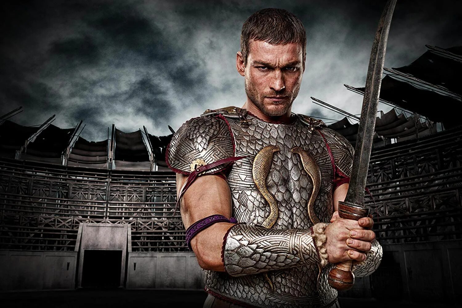 Spartacus blood and sand. Энди уитфилд. Энди уитфилд с актерами спартака. Питер менса эномай. Spartacus blood and sand.