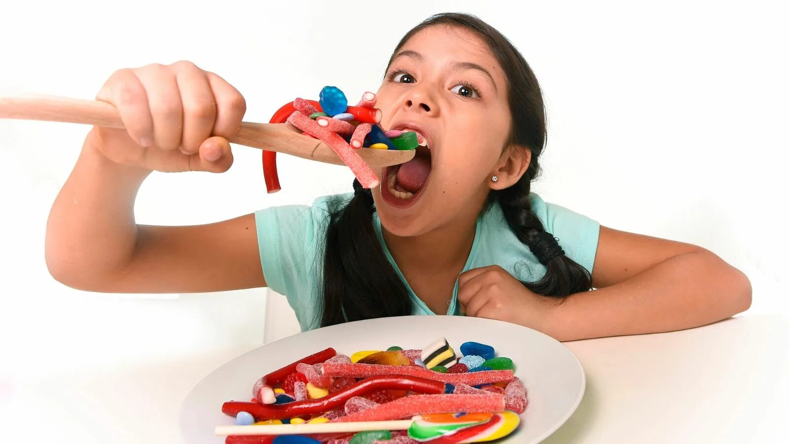 You eat many sweets