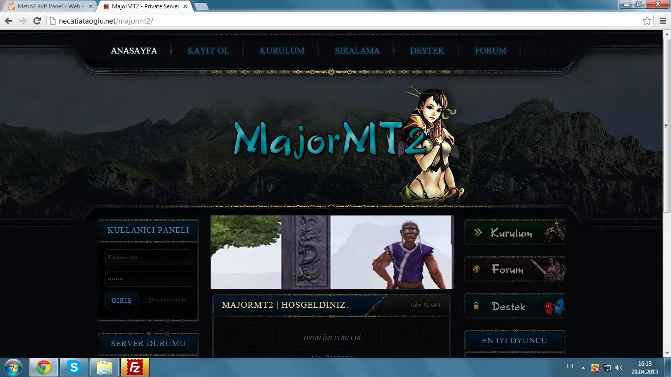 M2 panel