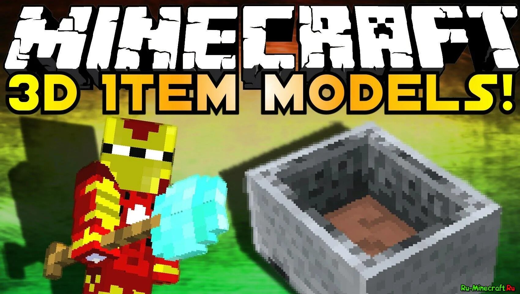 Mb 3d items pack minecraft. Vanilla 3d. all textures items in vanilla minecraft 1 16.