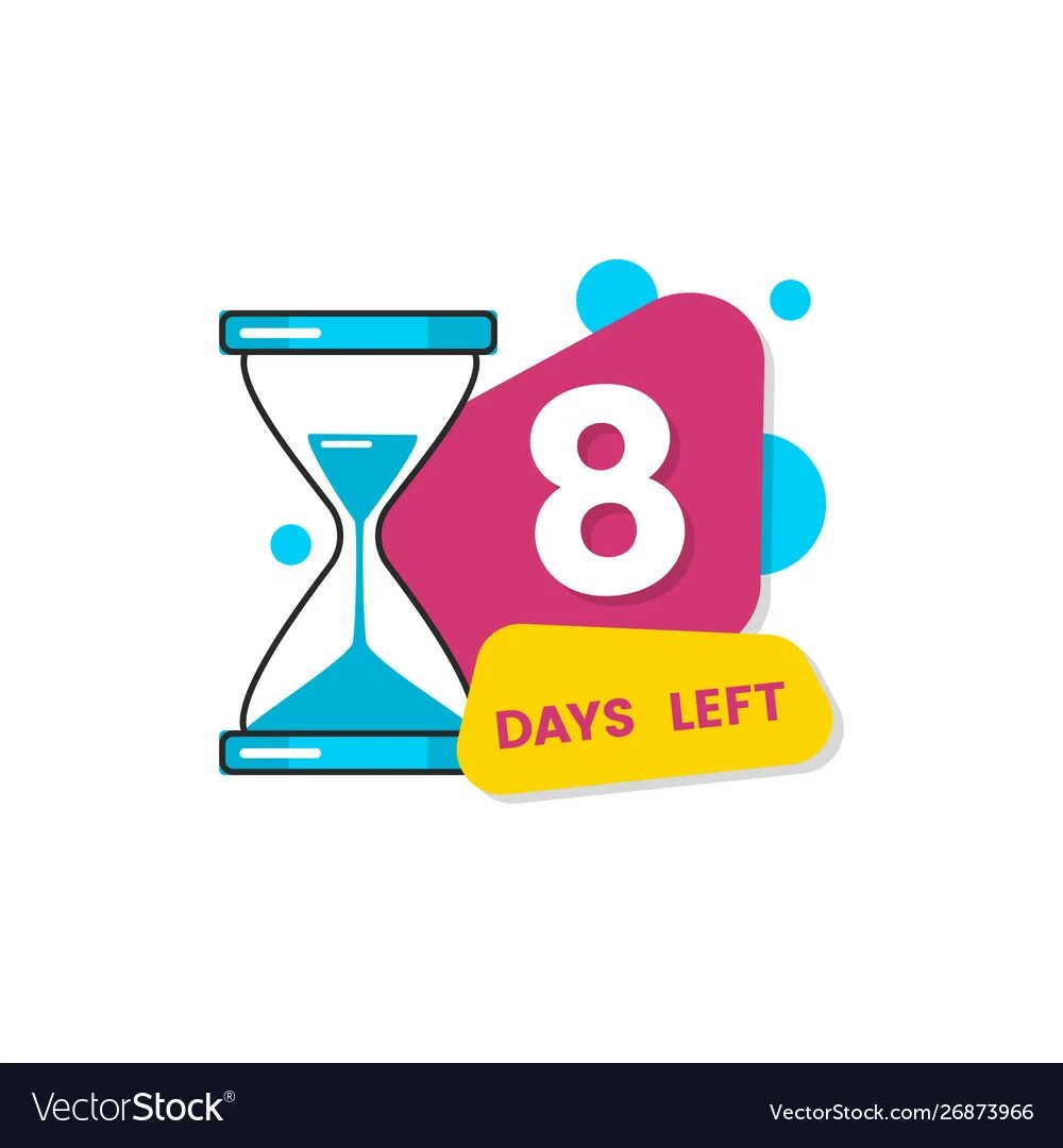 6 days left. 3 days left. осталось 9 часов. осталось 8 часов. осталось 8 дней.
