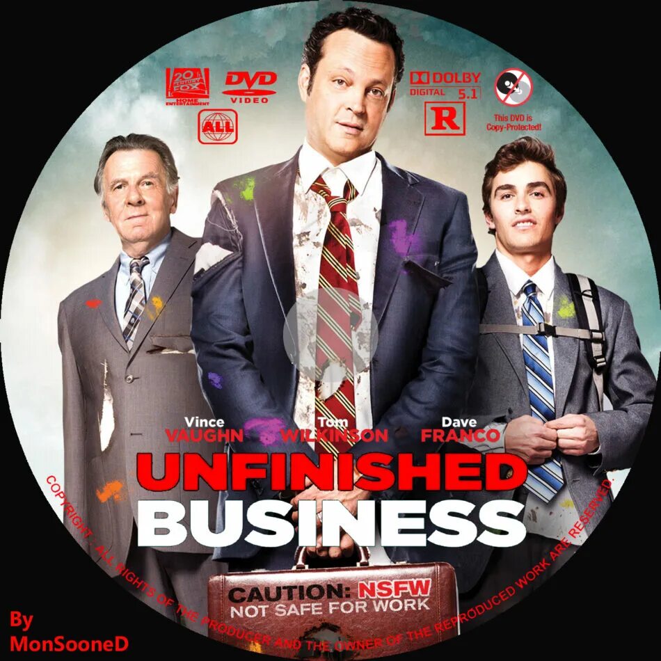 Unfinished Business 2015. Между делом. Business DVD.