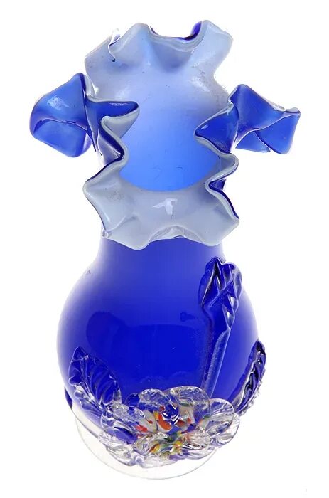 Стеклянный синий цветок. Муранское стекло латицинио. Итальянский мастер Эрнесто муранское стекло. Мурано ваза синяя. Муранское стекло Италия.