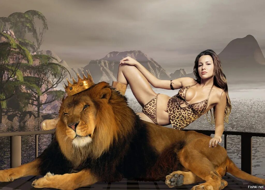 Мужчина лев форум женщин. Девушка и Лев. Тигр и девушка. Фотосессия со львом. Девушка львица.
