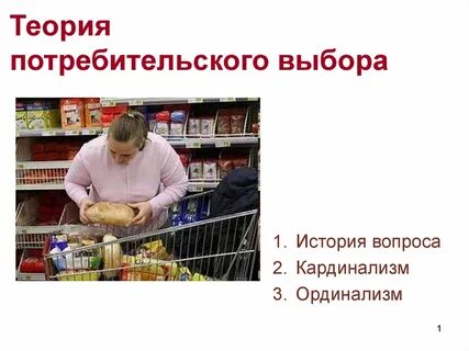 Выбор потребителя