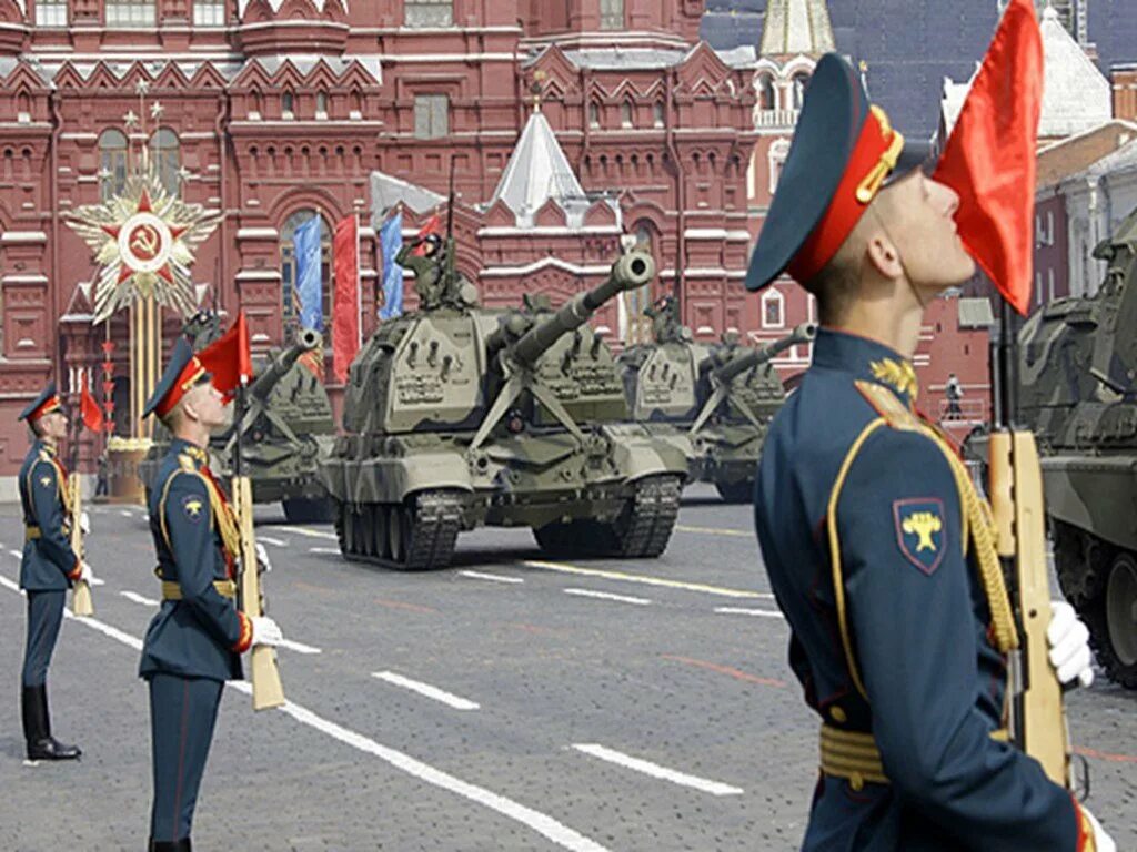 9 мая в разных городах