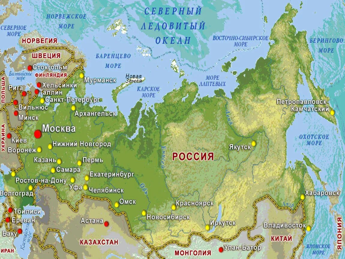 Ро республика. Карта России с реками и озерами и морями. Карта России моря озера и реки России.