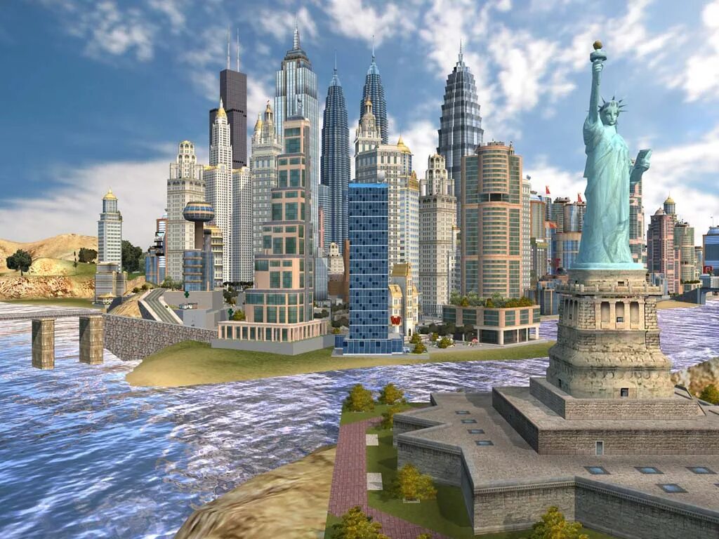 Какую нибудь игру в города