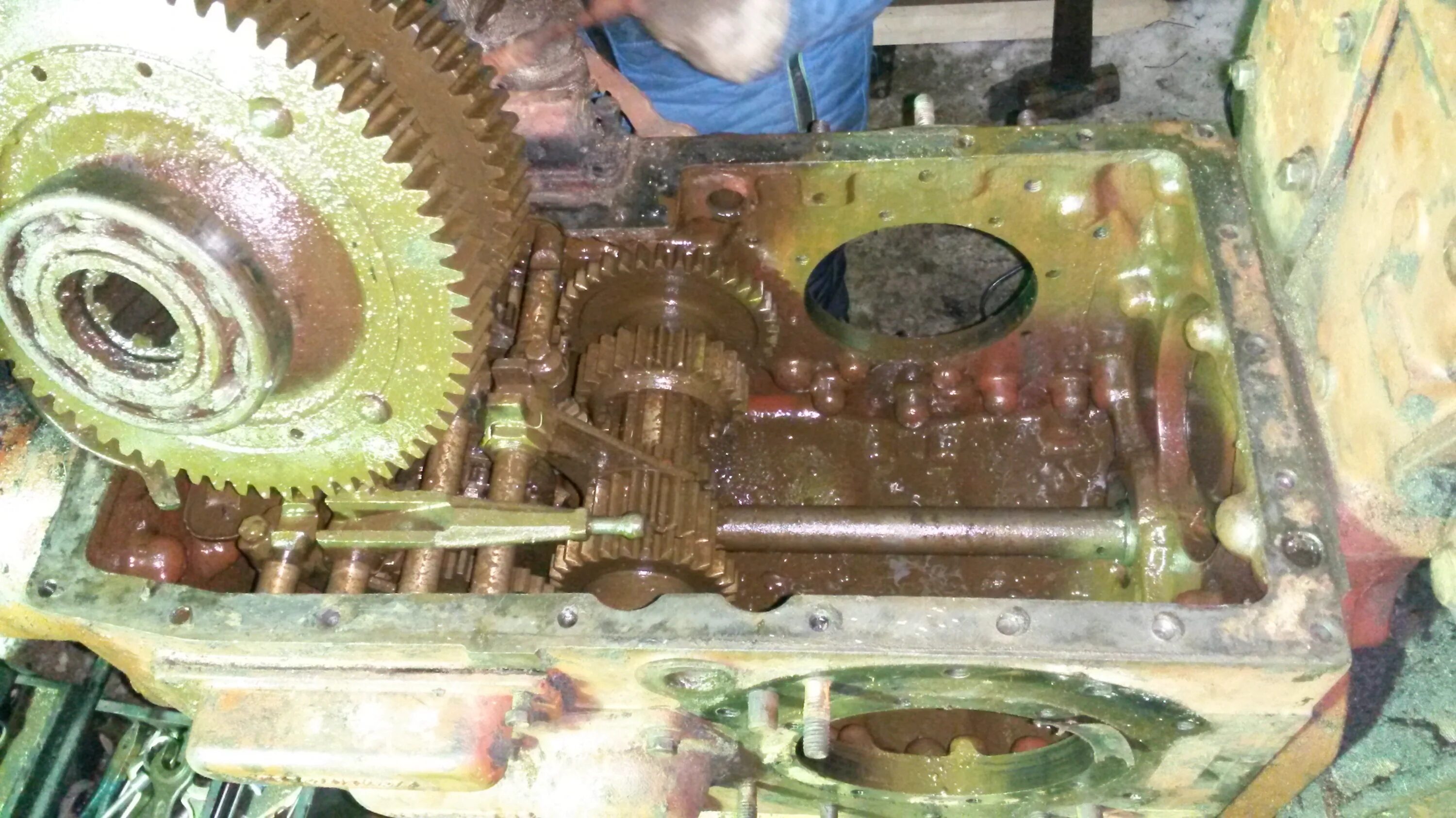 трансмиссия старая