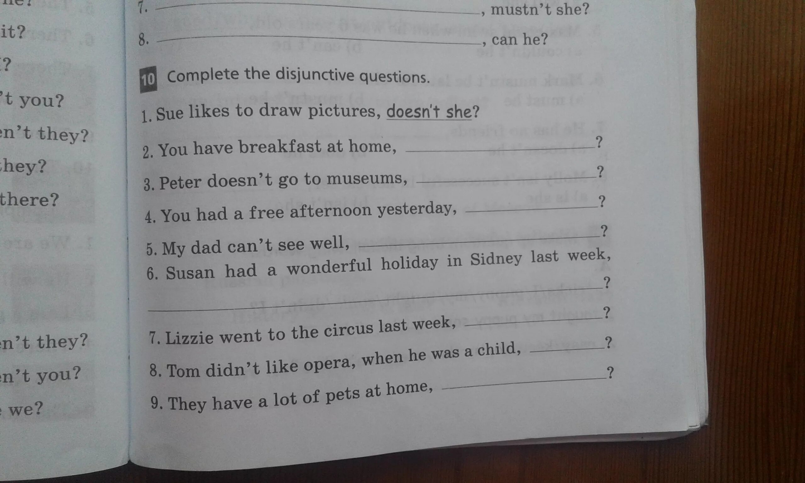 8 complete the questions. Complete the disjunctive questions 5 класс. Complete the disjunctive questions карточка. Disjunctive questions 5 класс. Complete the disjunctive questions 6 класс.