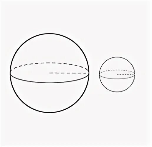Радиусы шаров равны 21 и 72. Радиусы двух шаров равны 9 и 12. Два шара 600 200 2 рисунок.