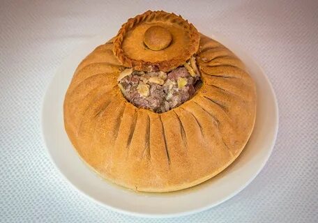 Зур беляш с мясом и картошкой