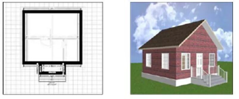 Рассмотрите представленные модели. Математическая модель дачного дома. Макеты дачных домиков для карты. Домик Информатика 7 класс.