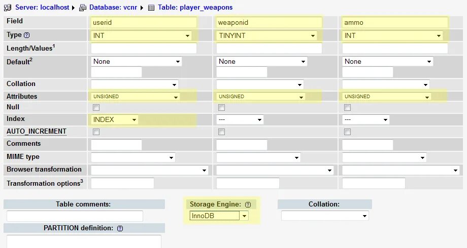 Index php search type