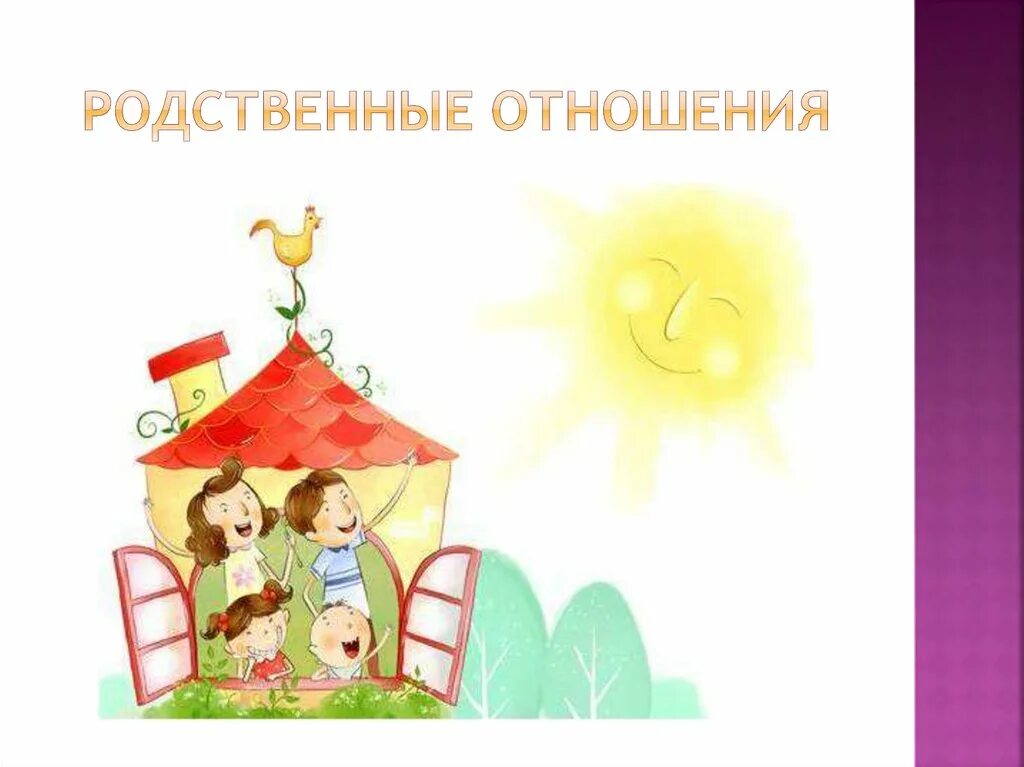 Внутрисемейные связи. Родственные отношения. Внутрисемейные отношения. Родственные соотношения. Состою в родственных отношениях