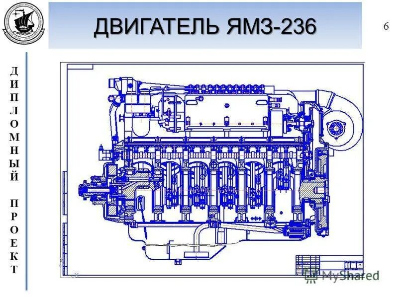 Двигатель ЯМЗ 236 чертеж. Конструкция двигателя ЯМЗ 236. Продольный разрез двигателя ЯМЗ-236д. Двигатель ЯМЗ 236 чертеж двигателя.