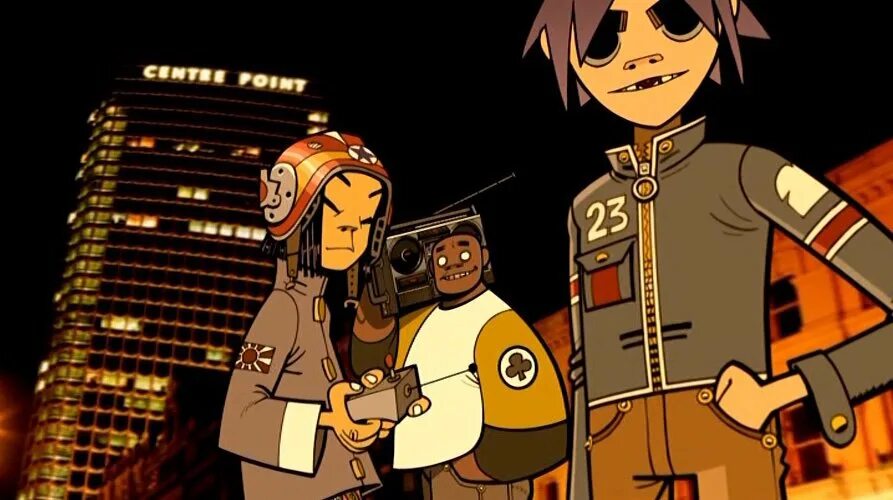 New gold gorillaz