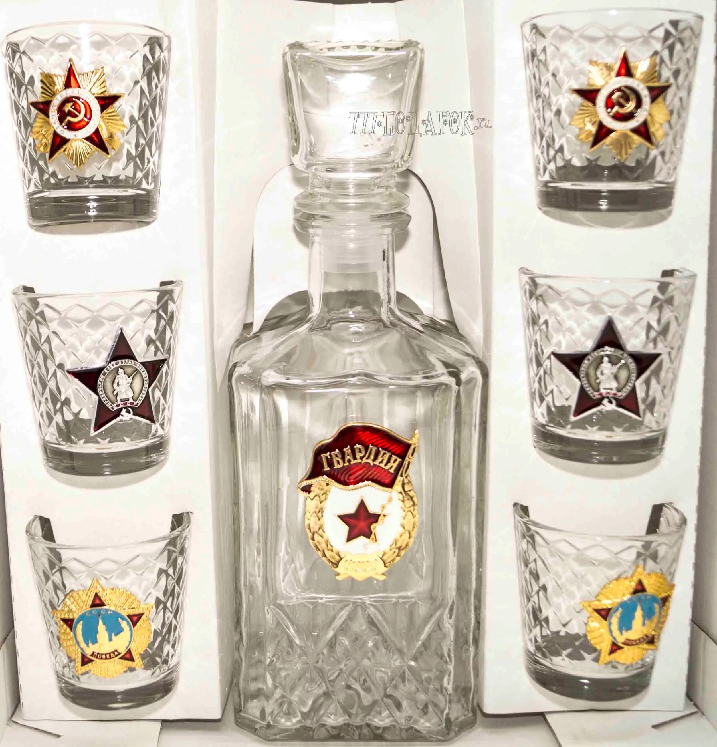 сувенирный стакан. подарочный набор графин. Crystal bourbon. 5 л. графины для алкогольных напитков.