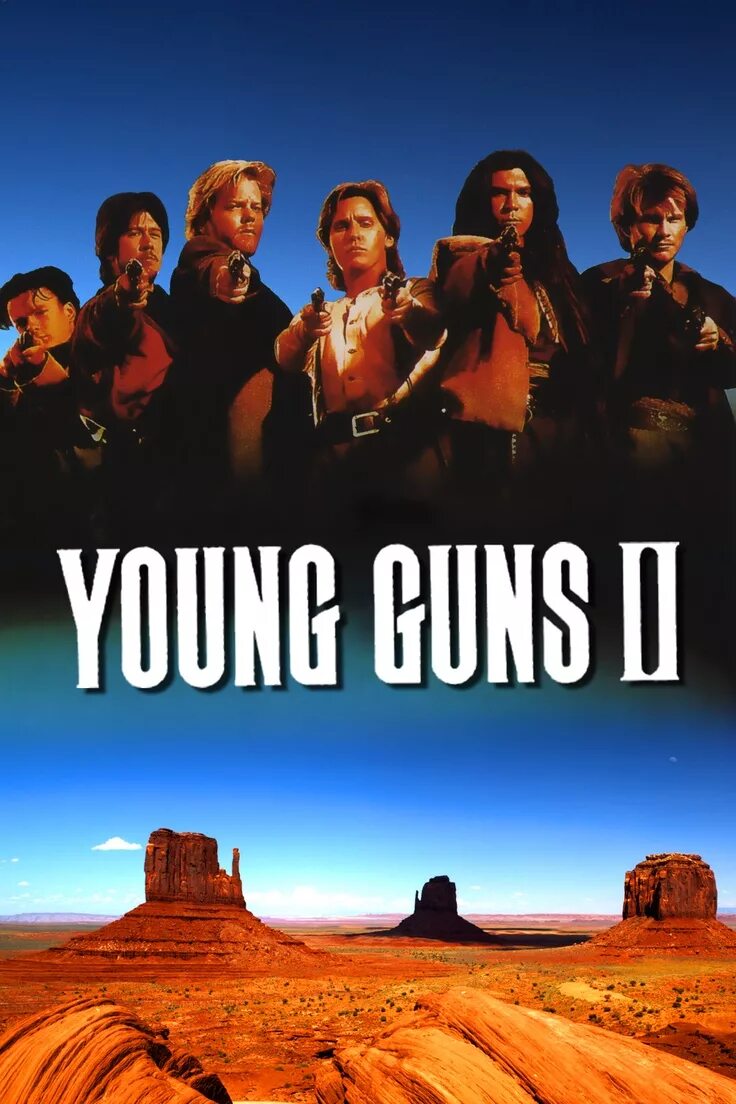 Young Guns 2. Young Guns II 1990 poster. Young guns