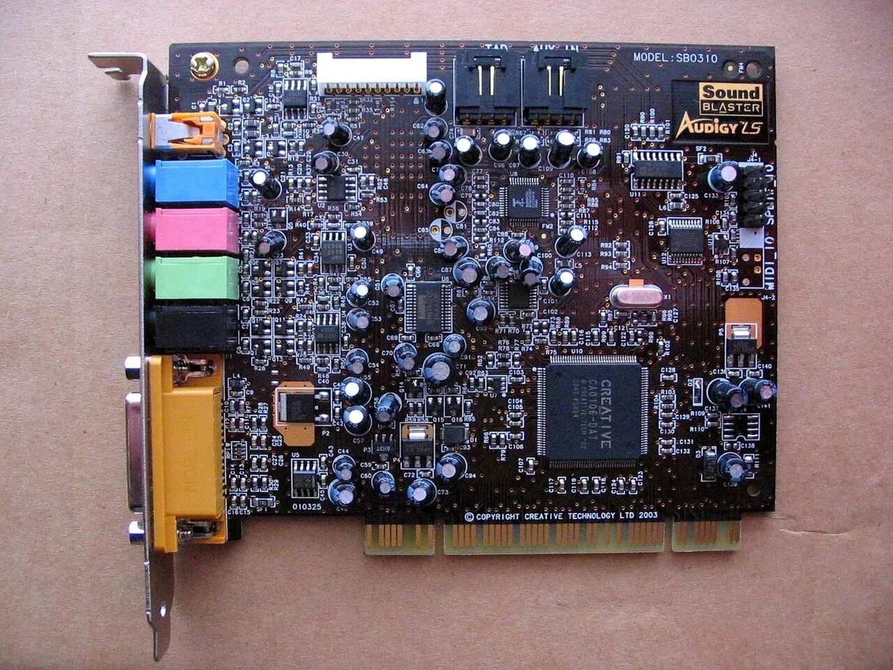 Звуковая карта авито. Sound Blaster model sb0310. Audigy LS sb0310. Creative Audigy LS. Звуковая карта Creative Audigy LS sb0310.