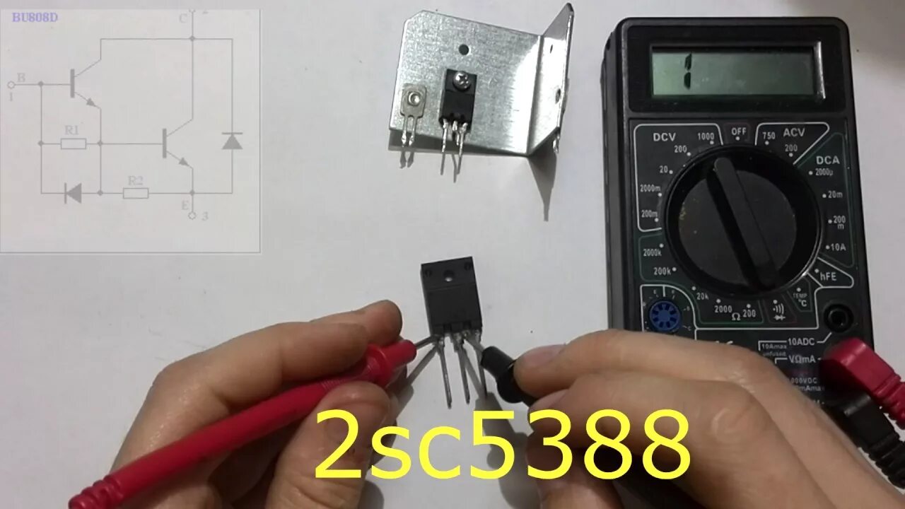 Прозвонка d718. Прозвонка НПН транзистора. Прозвонка SMD транзистора. Прозвонка транзистора мультиметром на плате.