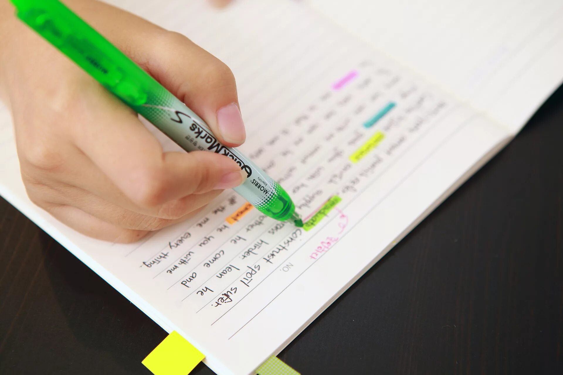 To make note