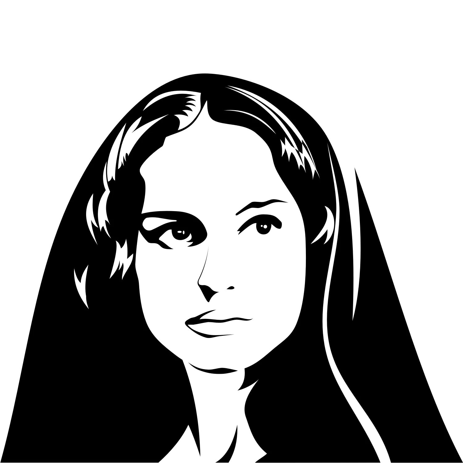 Векторный портрет. Силуэтный портрет. Портрет в векторном стиле. Стиль векторного рисунка. Портрет для плоттерной резки.