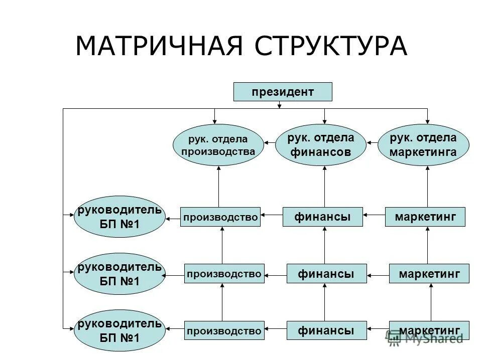 Структура президентской республики