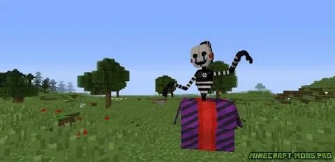 Майнкрафт мод fnaf universe