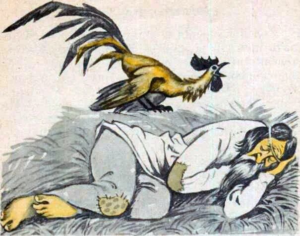 петух и хозяин сказка. описание петуха домашнего. петух и хозяин. петух и хозяин. петушок и бобовое зернышко хозяин.