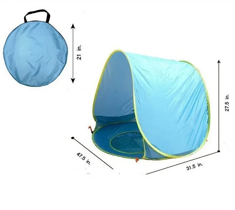 Пляжная палатка. Детская пляжная палатка. Палатка складная круглая. Палатка овальная.