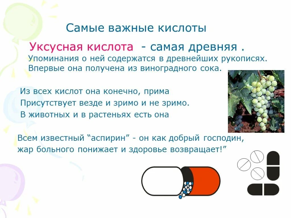 Стихотворение про кислоты. Интересные факты о кислотах. Уксусная кислота интересные факты. Презентация на тему уксусная кислота. Кислота это 3 класс