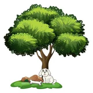 Next to the tree