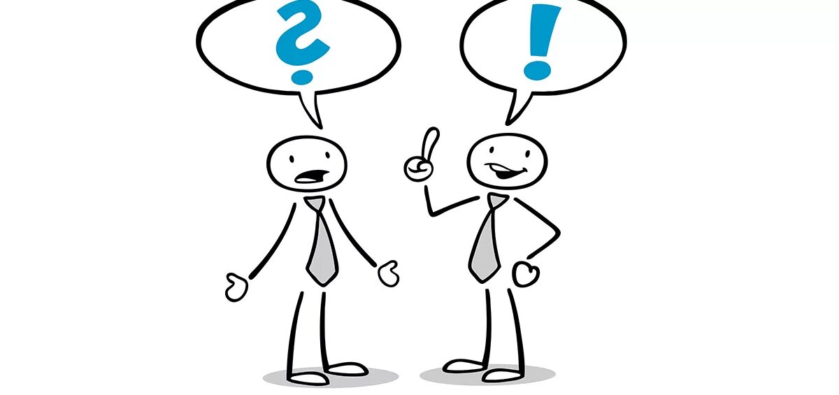 The problem is discussed. Solution cartoon. discuss the problem.