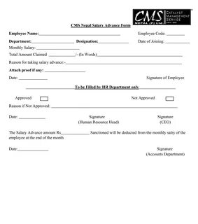 Printed forms