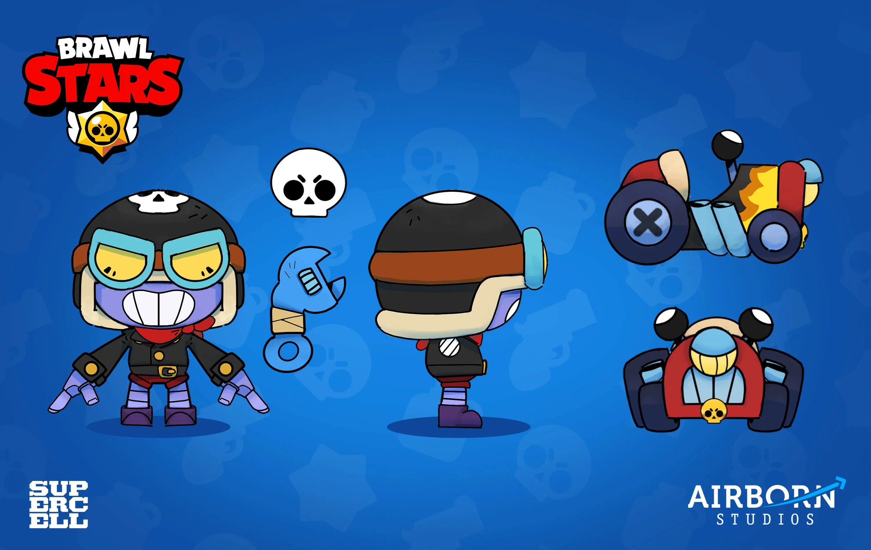 Kenny studio brawl stars art