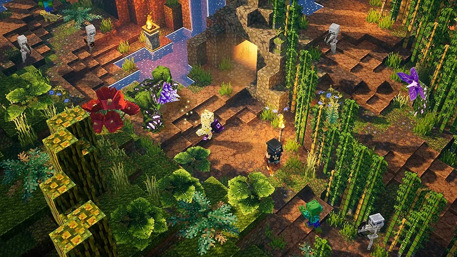 Майнкрафт 2020 dungeons. Майнкрафт dungeons. Minecraft dungeons леса криперов. Игра minecraft dungeons ultimate edition. Майнкрафт данженс на русском.