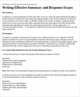 Response write c