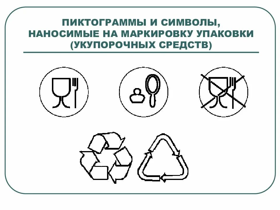 А также для пищевых продуктов. Значки на упаковке. Маркировка упаковки. Знаки маркировки на упаковках. Маркировочные знаки на упаковке.