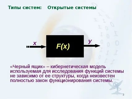 Система черный ящик информатика