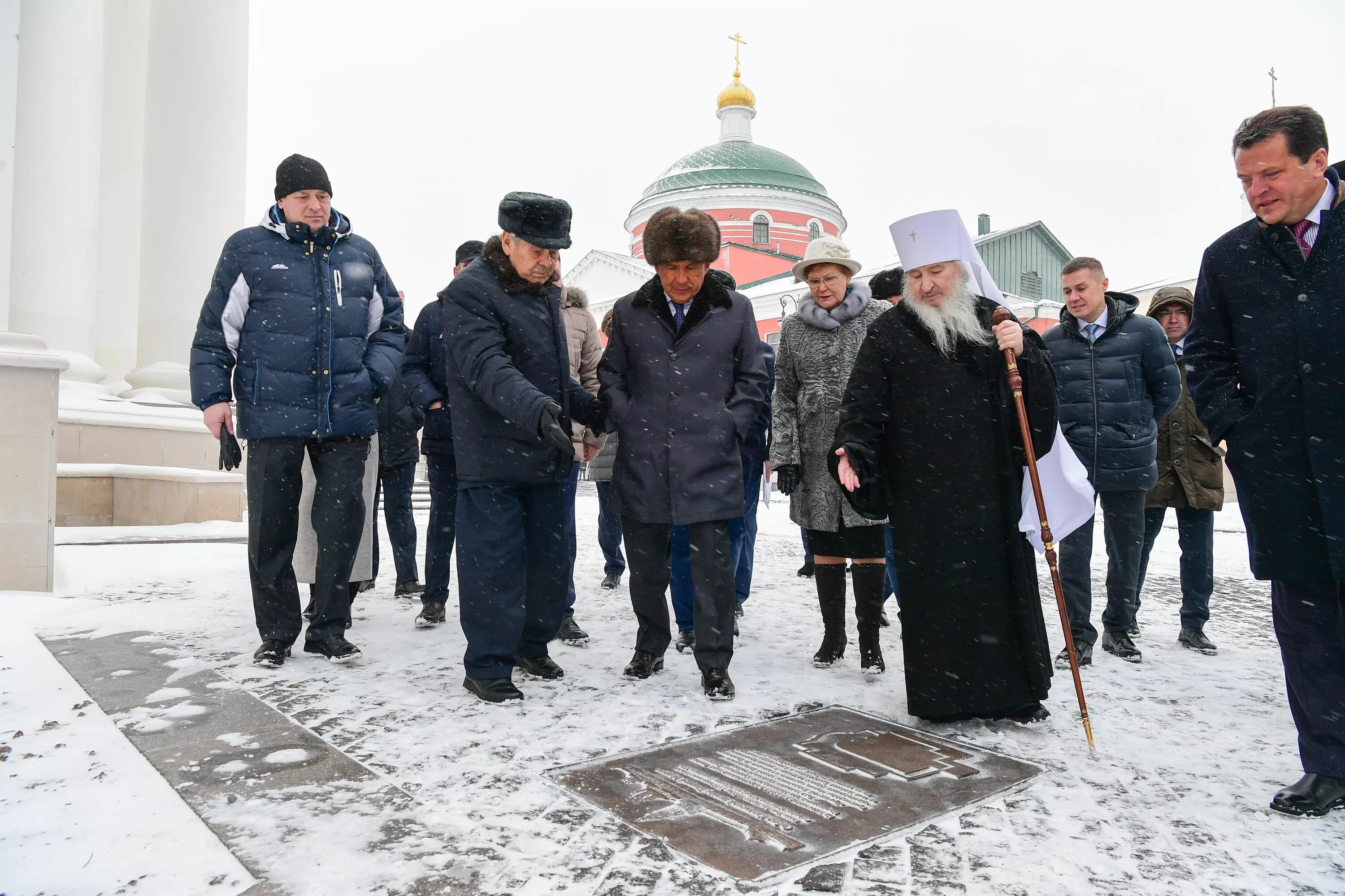 Новости татарстана 1. Шаймиев и Минниханов. Минниханов в церкви.