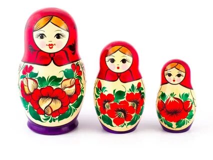Матрешки разных размеров