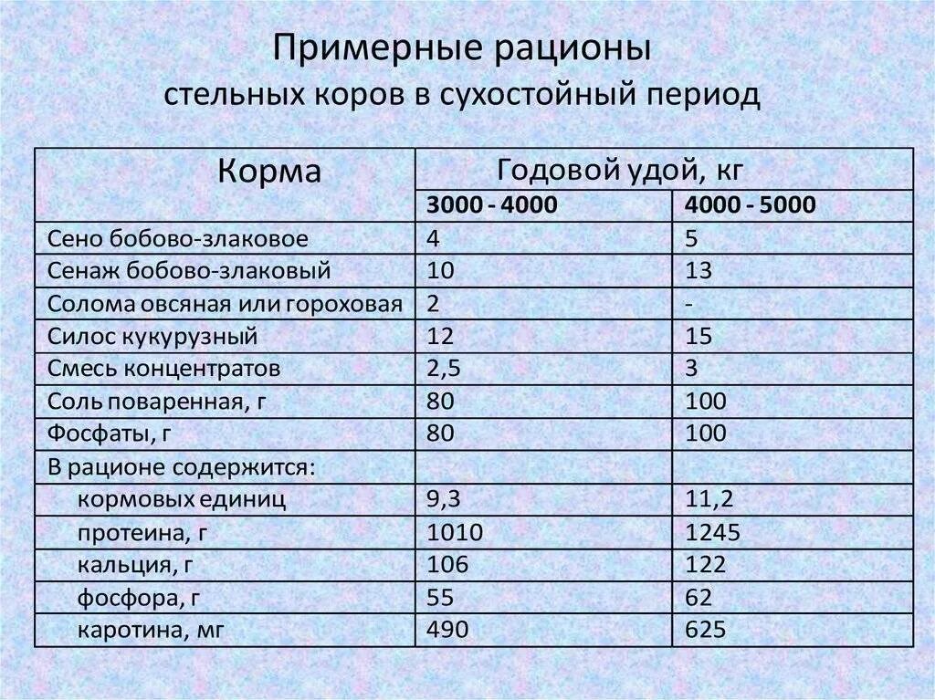 Рацион кормления сухостойных коров. Рацион кормления КРС молочного направления. Таблица кормления дойной коровы. Рацион кормления лактирующих коров таблица. Сколько сена на 1 корову