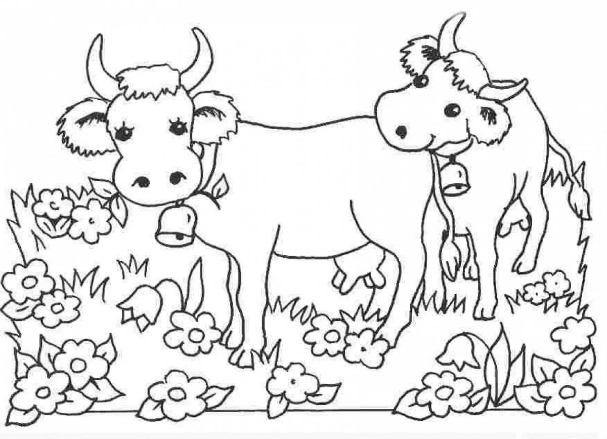 Раскраски для детей 3 года коровы. Раскраска корова. Корова раскраска для детей. Раскраска корова с теленком. Раскраска корова с теленком для детей.