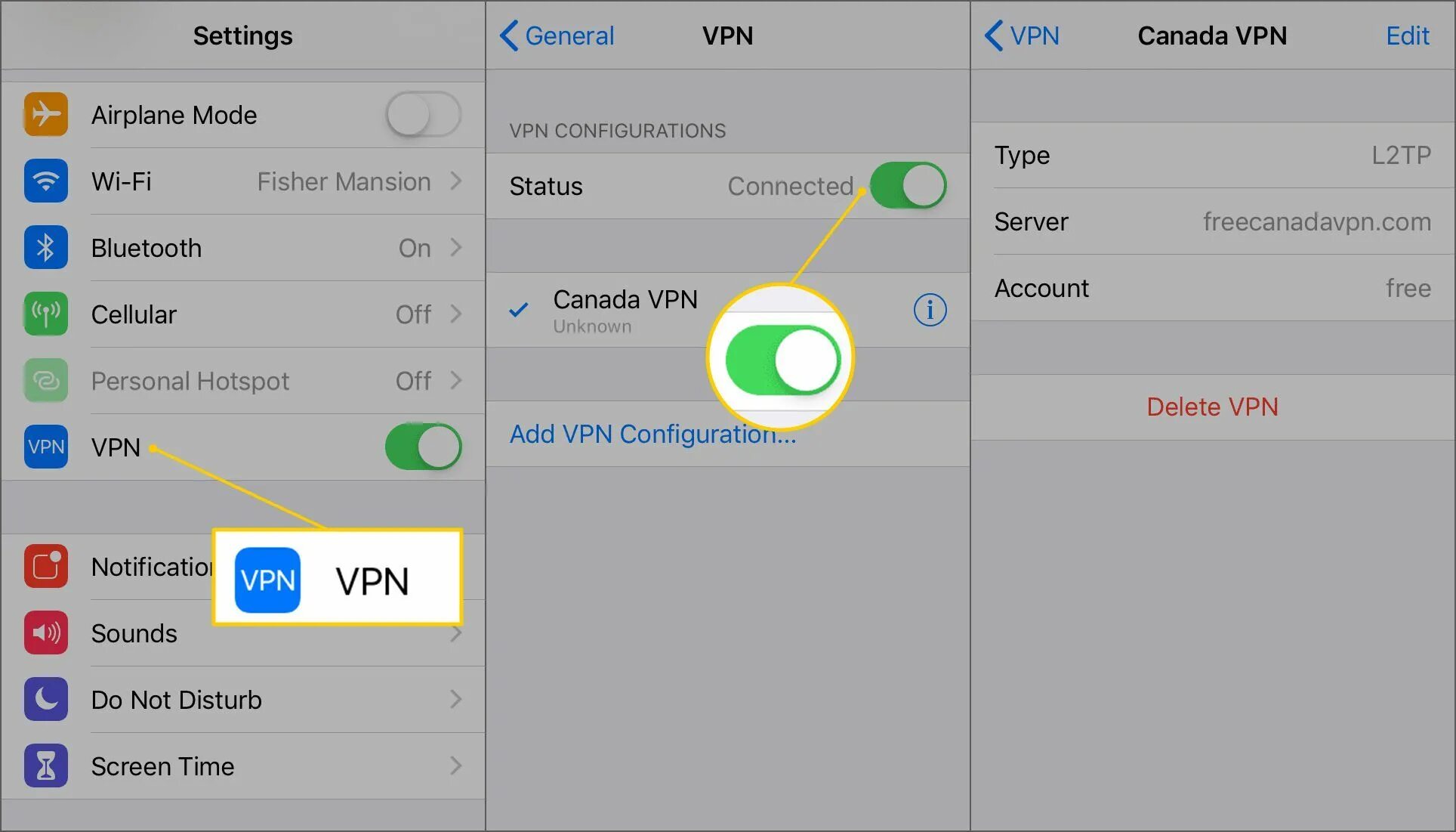 Включить vpn на айфоне. VPN для iphone. Встроенный VPN В iphone. Что такое VPN на айпаде. Добавить конфигурацию VPN на iphone.