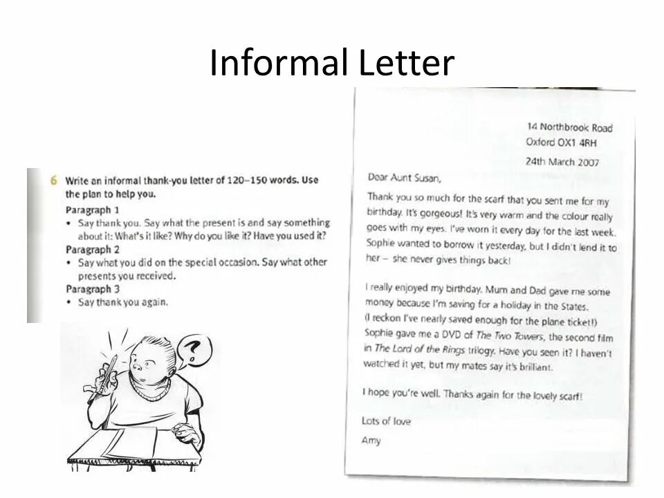 Example 2 the answering letter. Informal letter. письмо informal letter. informal letter задание. informal letter example.