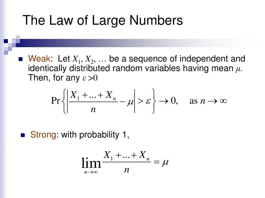 Are a large number of. Law of large numbers. закон больших чисел. large numblarge numbers. identically distributed variables.